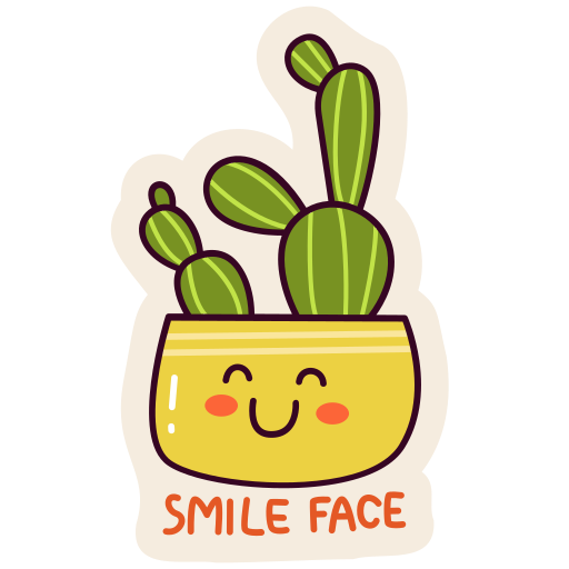 cactus gratis sticker
