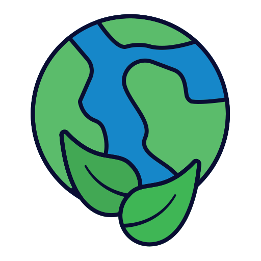 Globe Generic Outline Color icon