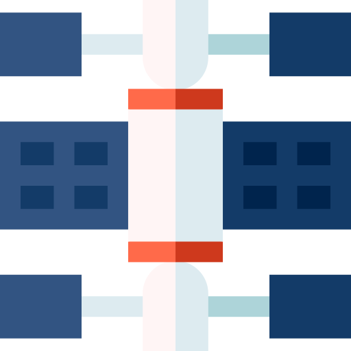 estación espacial icono gratis