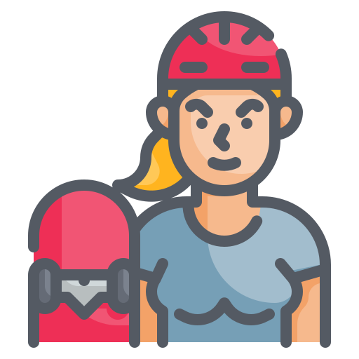 patinador icono gratis