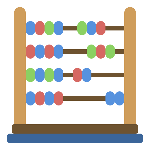 Abacus toy Generic Flat icon