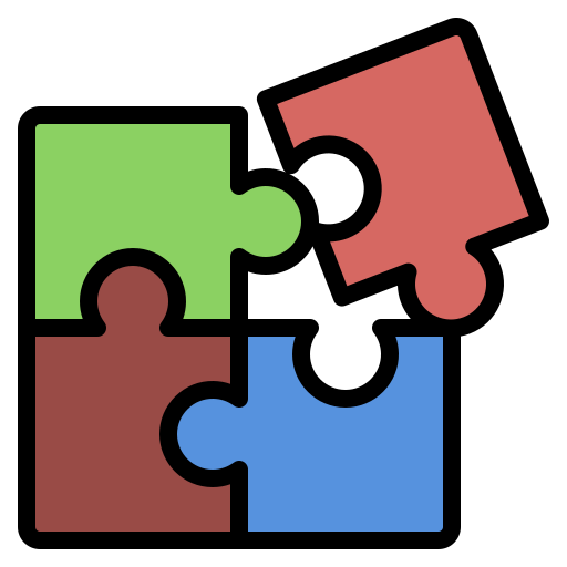 Puzzle Generic Outline Color icon