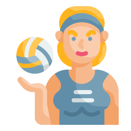 vóleibol icono gratis