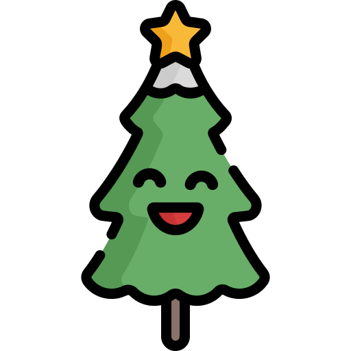 árbol de navidad icono gratis