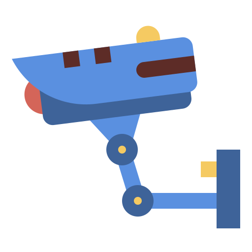 circuito cerrado de televisión icono gratis