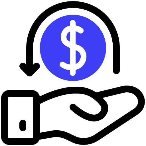 Cashback free icon Cashback free icon