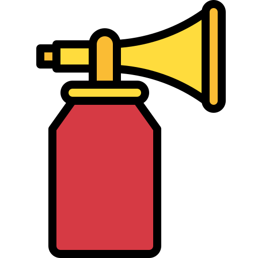 Air horn free icon