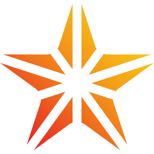 Star Generic Flat Gradient icon