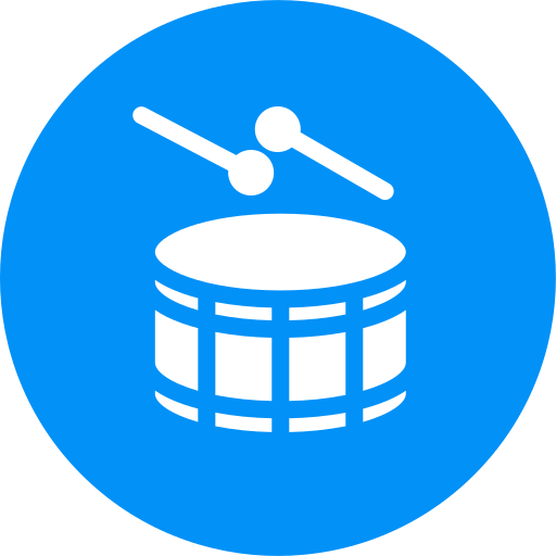 Drum Generic Flat icon