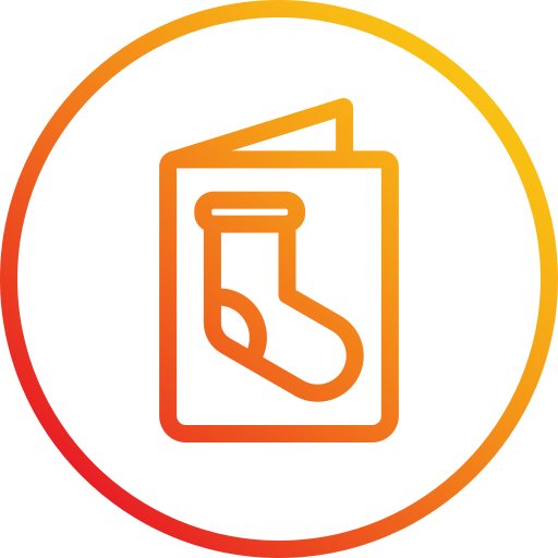 tarjeta de navidad icono gratis