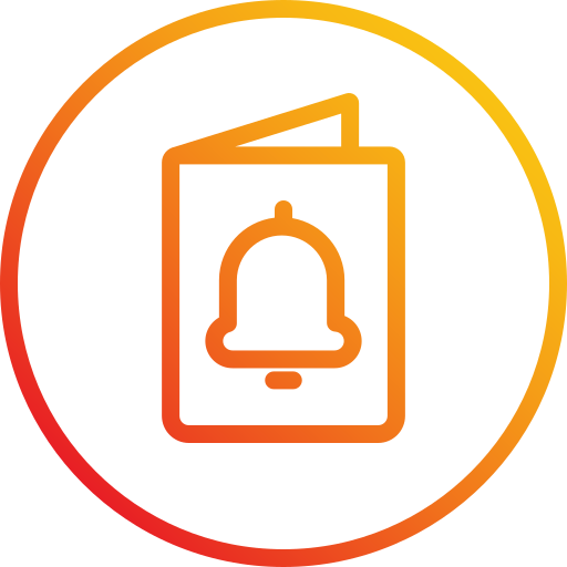 tarjeta de navidad icono gratis