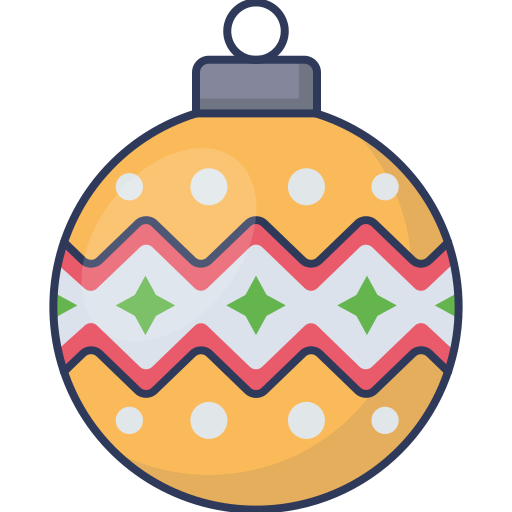 Christmas ball free icon
