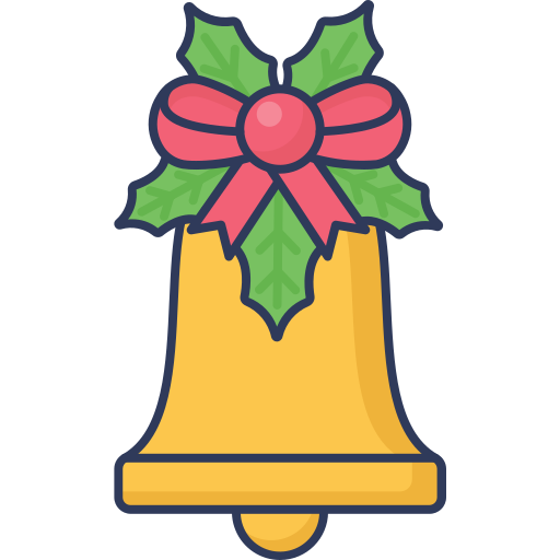 Bell, christmas, decoration, holidays, jingle, jingle bell, sleigh bell  icon - Download on Iconfinder