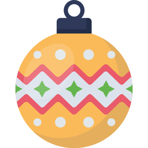 Christmas ball free icon