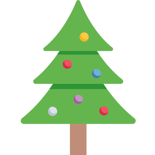 árbol de navidad icono gratis