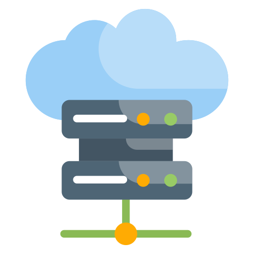 Cloud server - Free multimedia icons