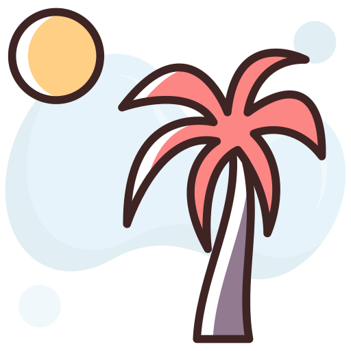 palmera icono gratis