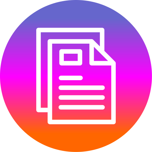 Document Generic Flat Gradient icon