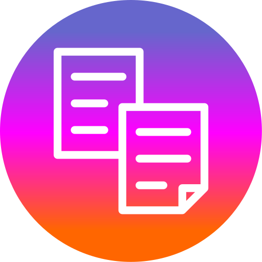 Document Generic Flat Gradient Icon