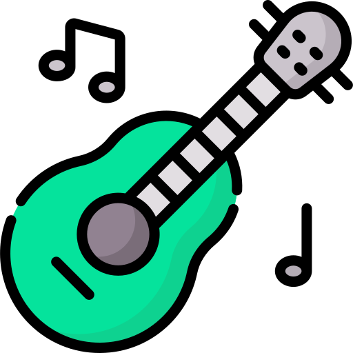 guitarra icono gratis