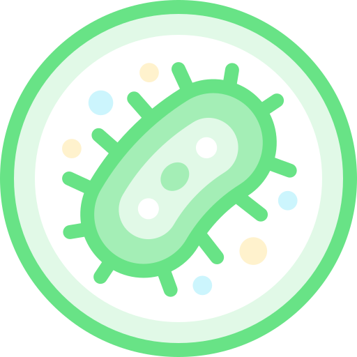 bacterias icono gratis