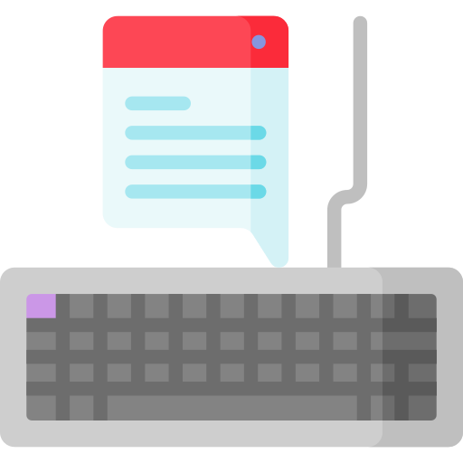 teclado icono gratis