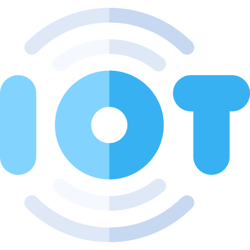 Iot Basic Rounded Flat Icon