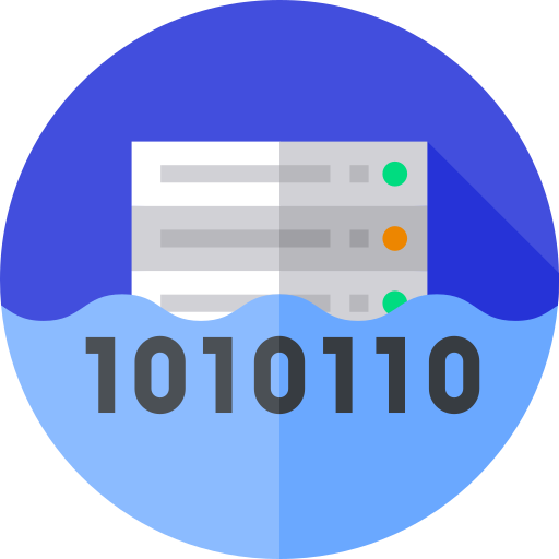 Data lake free icon Data lake free icon