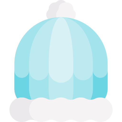 sombrero de invierno icono gratis