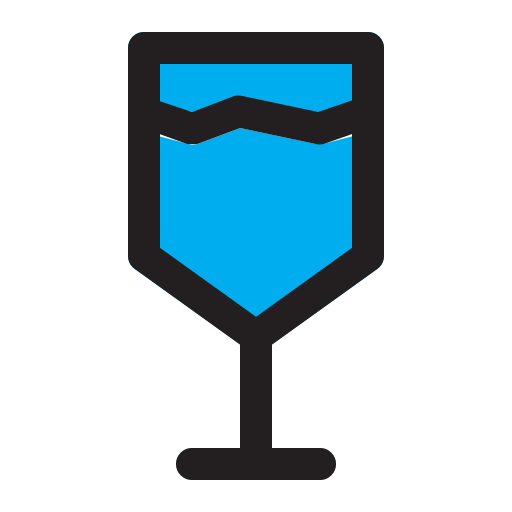 vino blanco icono gratis