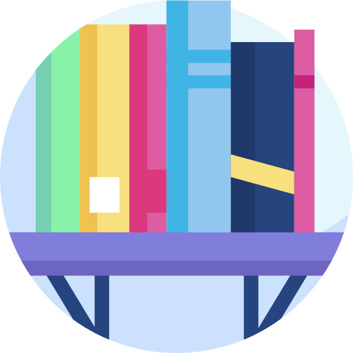 Книжная полка бесплатно иконка Книжная полка бесплатно иконка