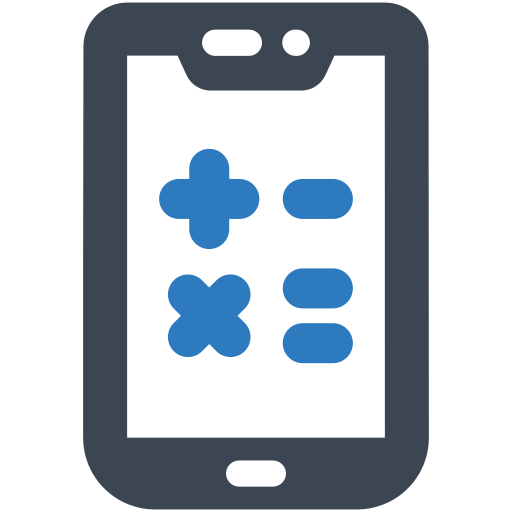 Mobile app Generic Blue icon