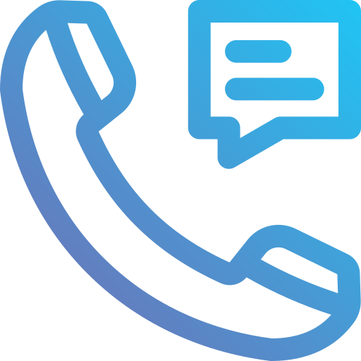 Phone message Generic Gradient icon