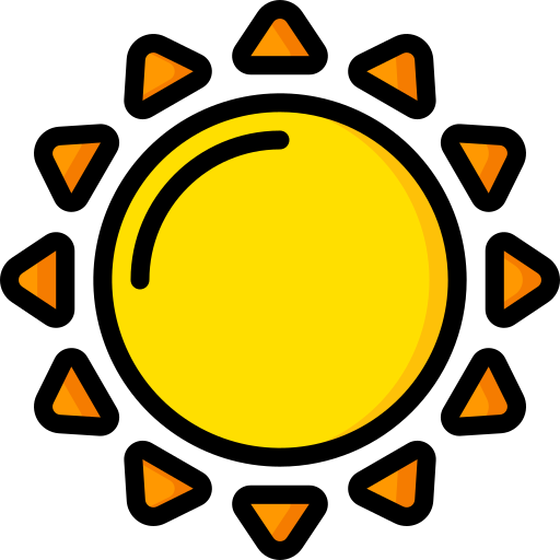 sol grátis ícone sol grátis ícone