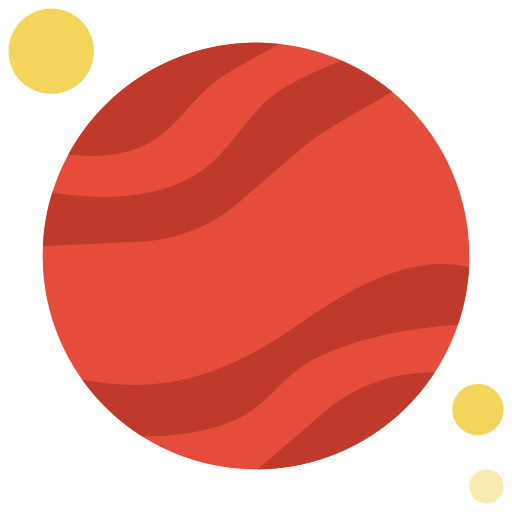 Planet Basic Miscellany Flat icon