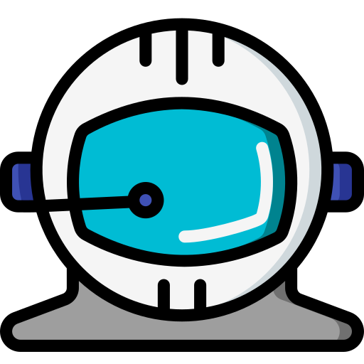 casco de astronauta icono gratis