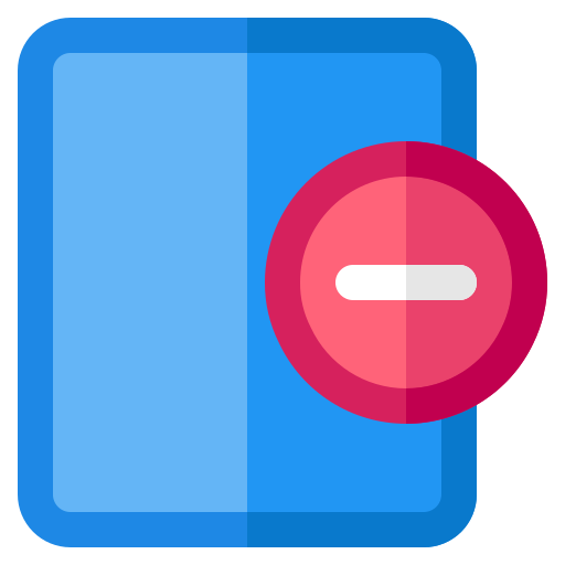 Forbidden Generic Outline Color icon