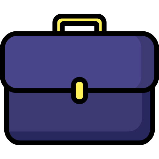 Briefcase Generic Outline Color icon