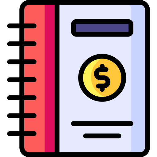 회계장부 무료 아이콘