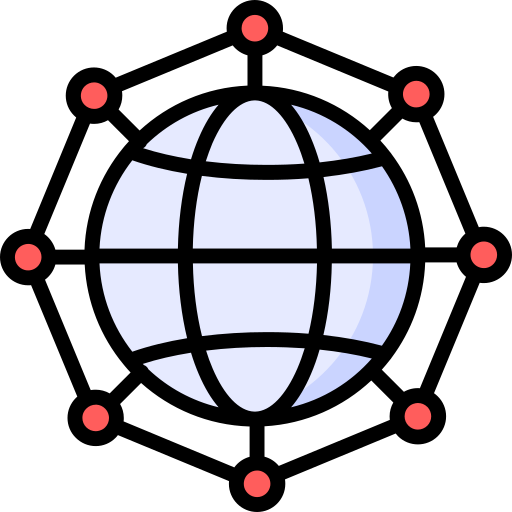 Global connection - Free networking icons