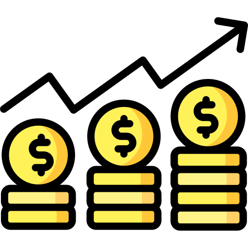 lucro grátis ícone