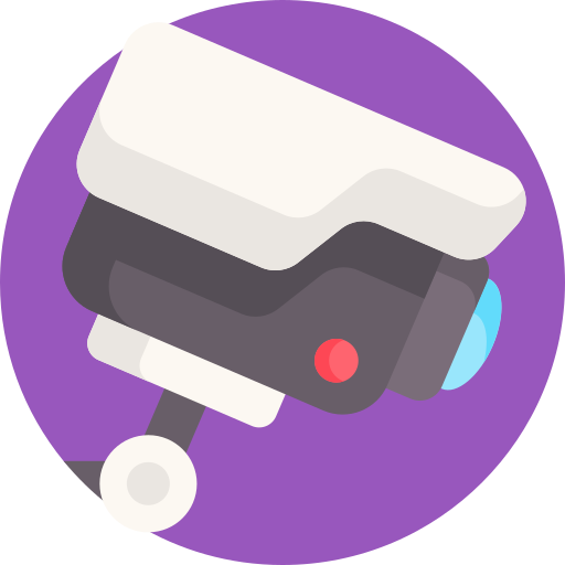 vidéosurveillance Icône gratuit