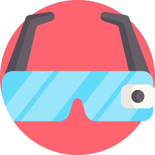 lunettes connectées Icône gratuit