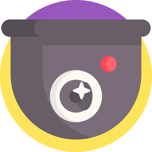 vidéosurveillance Icône gratuit