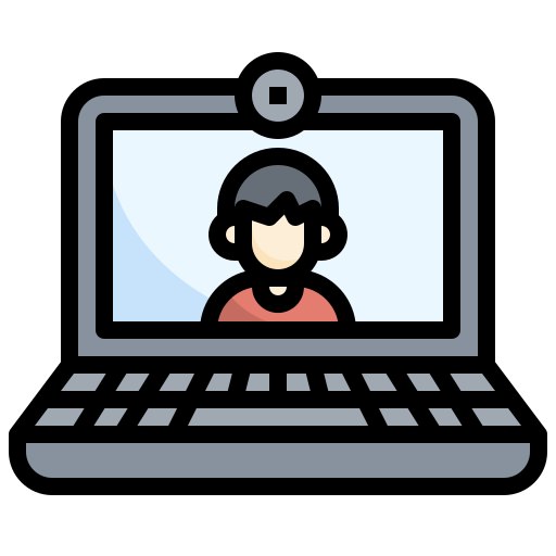Video conference free icon
