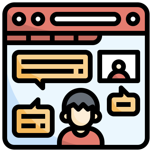 séminaire en ligne Icône gratuit séminaire en ligne Icône gratuit