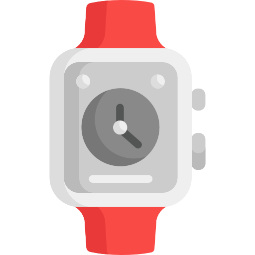 reloj de manzana icono gratis