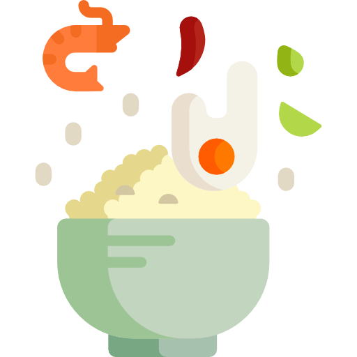 riz sauté Icône gratuit riz sauté Icône gratuit