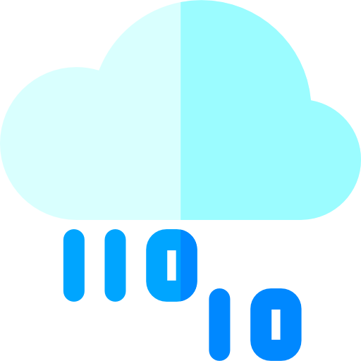 computación en la nube icono gratis