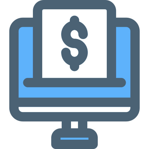 Online payment free icon